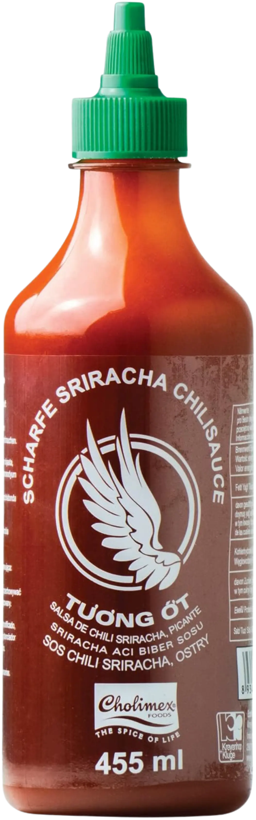 Chilisauce_Srirachascharf_cholimex_455ml_8934637516332 - CHÀO