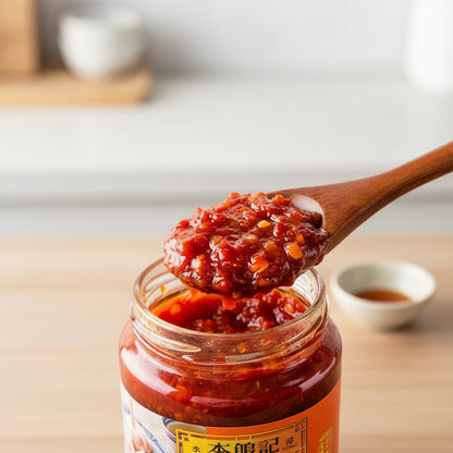 LEE KUM KEE Chili Knoblauch Sauce Chili Garlic Sauce Chili-Knoblauchsoße 368g