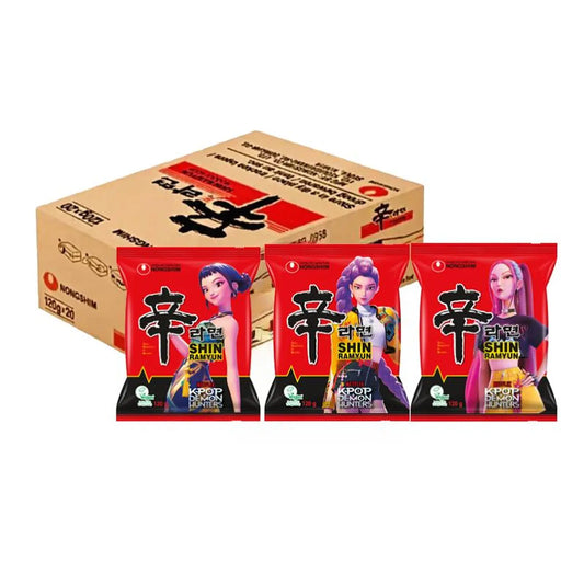 Ein Vorratspack mit original koreanischen Nongshim Instantnudeln